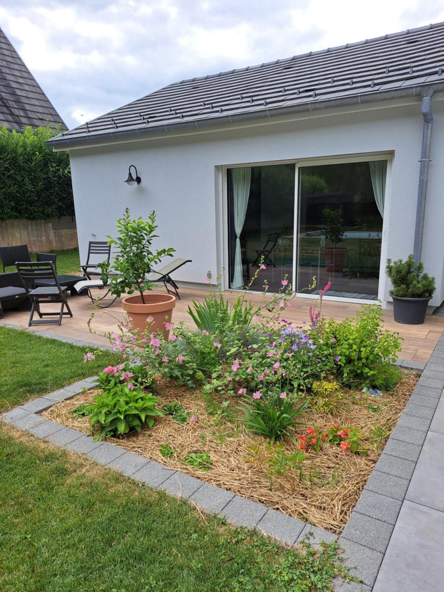 Chez Eve&Bruno Appartement Walheim Buitenkant foto